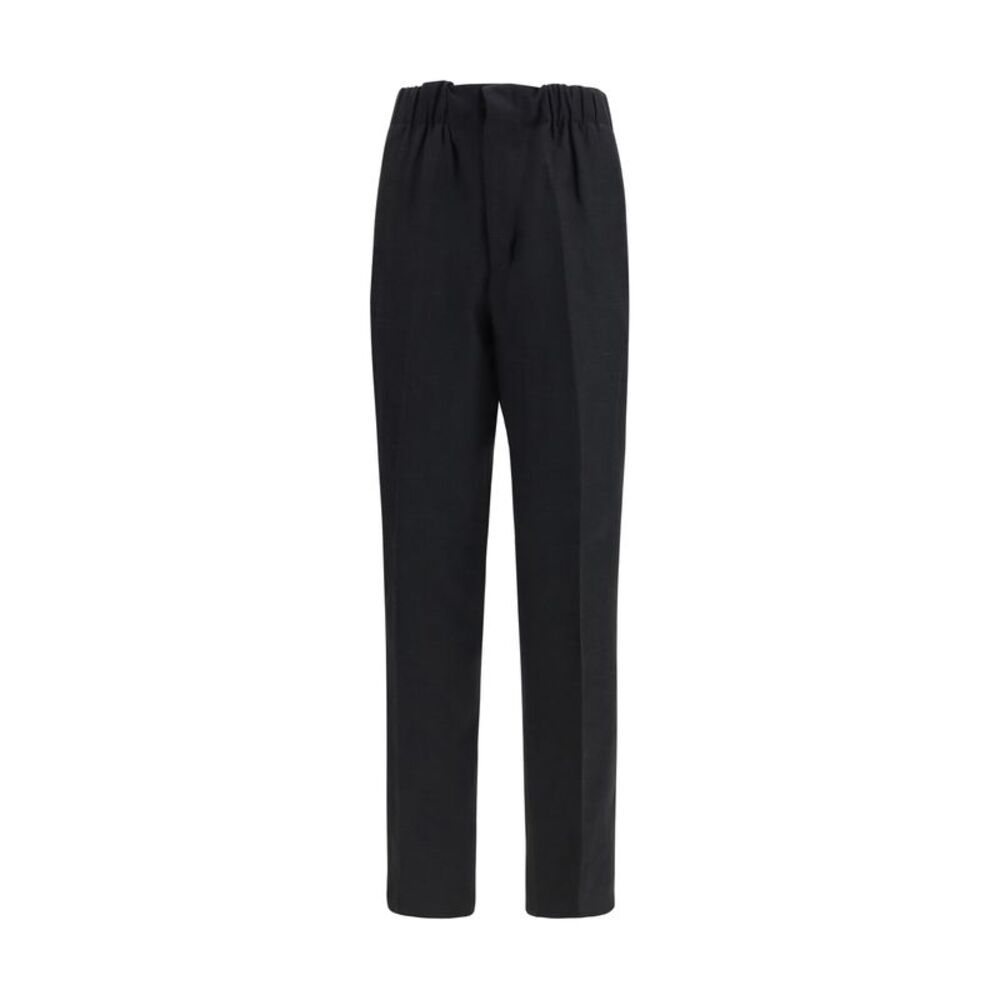 Laneus Men Linen And Viscose Pants